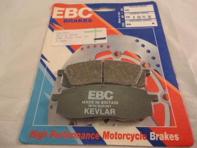 Fa105x  ebc brake pads kevlar carbon yamaha dirt bike yz125 it200 yz250 yz490 tt