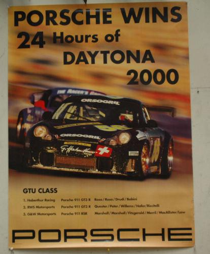 Porsche factory 24 hours of daytona gt3/rsr/print/rare