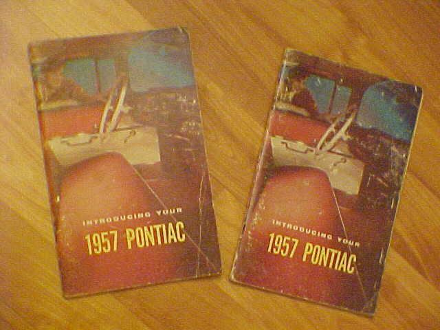 1957 pontiac glove box owners manual original you get 2