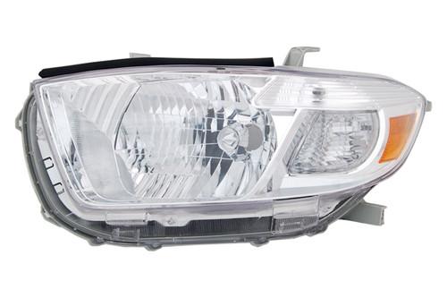 Tyc 20-6898-01 2008 toyota highlander left replacement headlight assembly