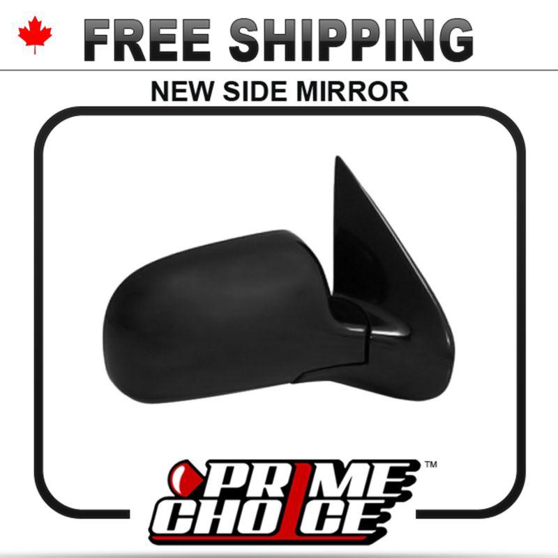 New manual passengers side door mirror