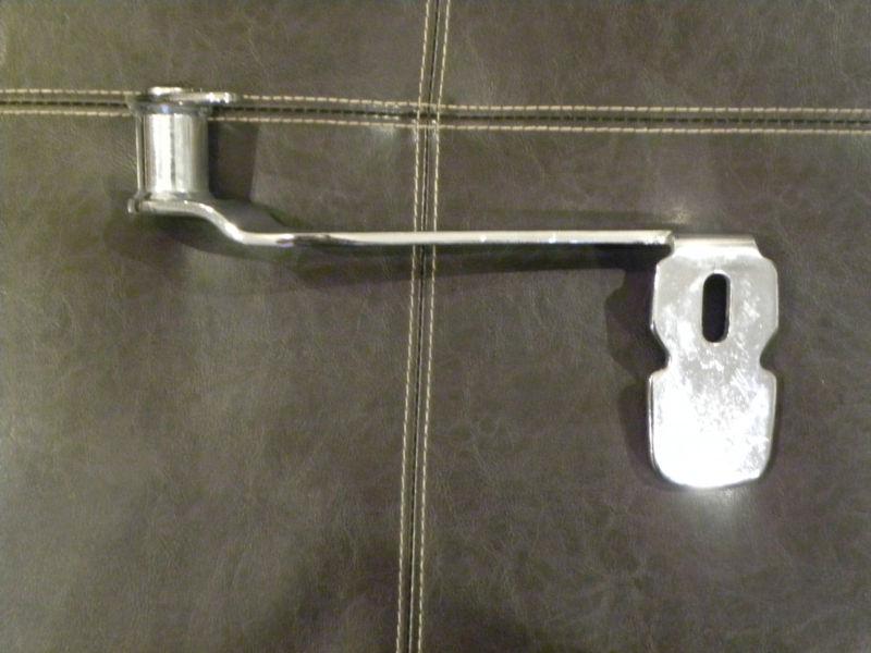 Harley davidson oem softail chrome rear brake lever foot brake 42597-00a