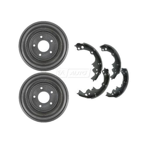 95-02 astro safari van rear brake drum & shoe kit set left lh & right rh new