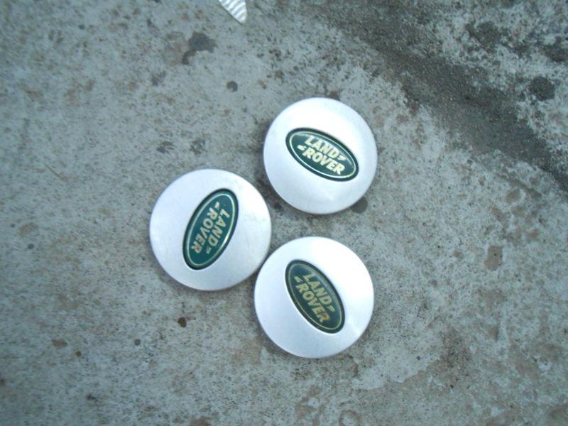 3 land rover discovery 2 wheel caps, p38, & hse. fits '95-2008 models