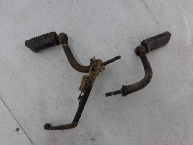 1971 honda cb450 cb 450 footpegs foot pegs and kickstand kick stand