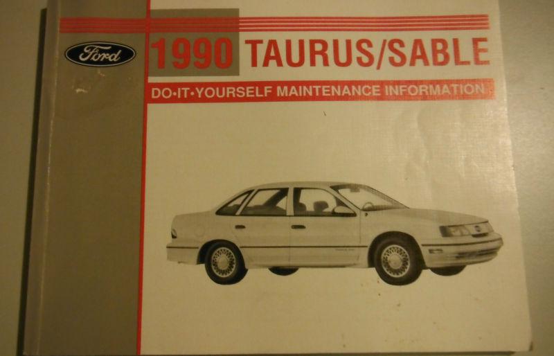 1990 ford taurus/sable diy maintenance information