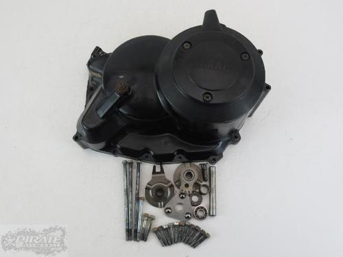 87 yamaha 350 big bear 4x4 engine clutch cover #11