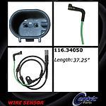 Centric parts 116.34050 front disc pad sensor wire