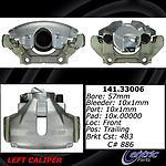 Centric parts 141.33006 front left rebuilt caliper with hardware