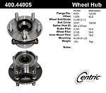 Centric parts 400.44005 front hub assembly