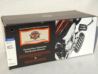 Harley davidson flh touring & softail - centerline footboard inserts 50511-07 s3