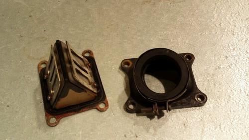 Kawasaki kx80 reed block and manifold