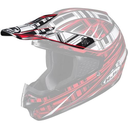 New hjc csmx stagger adult helmet visor, mc1, one size