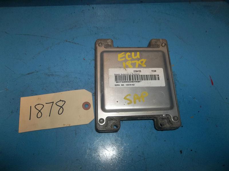 Chevrolet cavalier engine brain box ecu (rh rear engine comp) 04