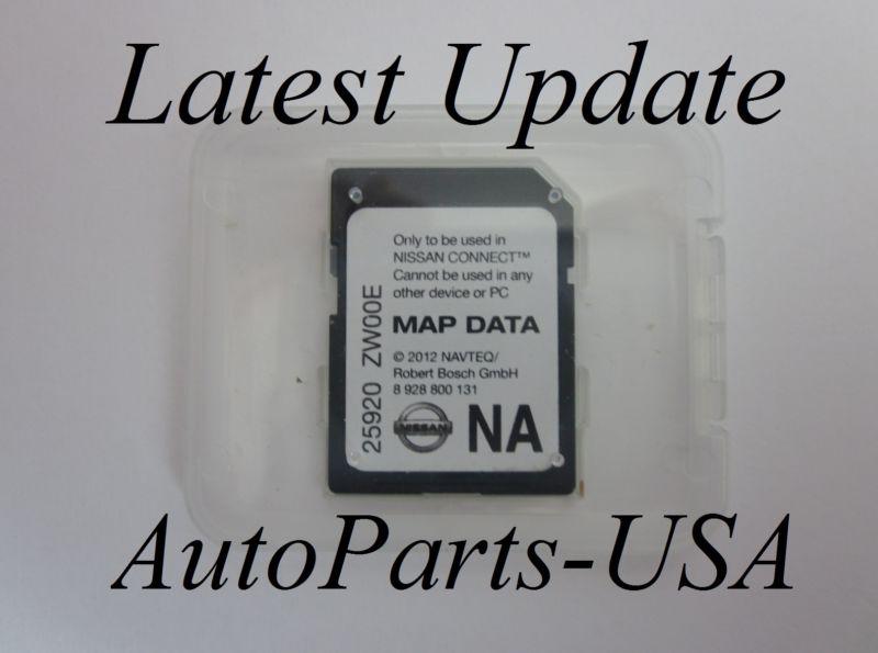 Latest update 2011 2012 2013 nissan juke sl sv & cube gps navigation sd card map