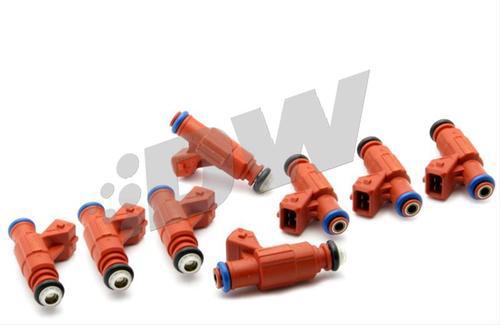 Deatschwerks fuel injectors 440.0 cc/min. mercedes-benz set of 8 13m0004408