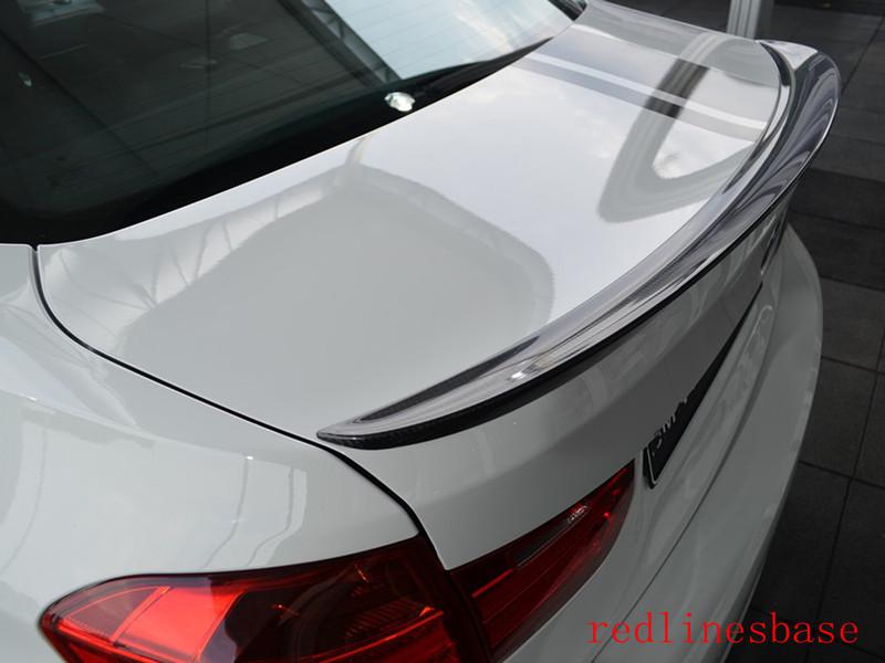 Carbon fiber performance trunk spoiler wing for bmw f30 328i 335i m 3