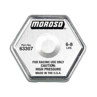 Moroso 63307 radiator cap 6-8 lbs. each