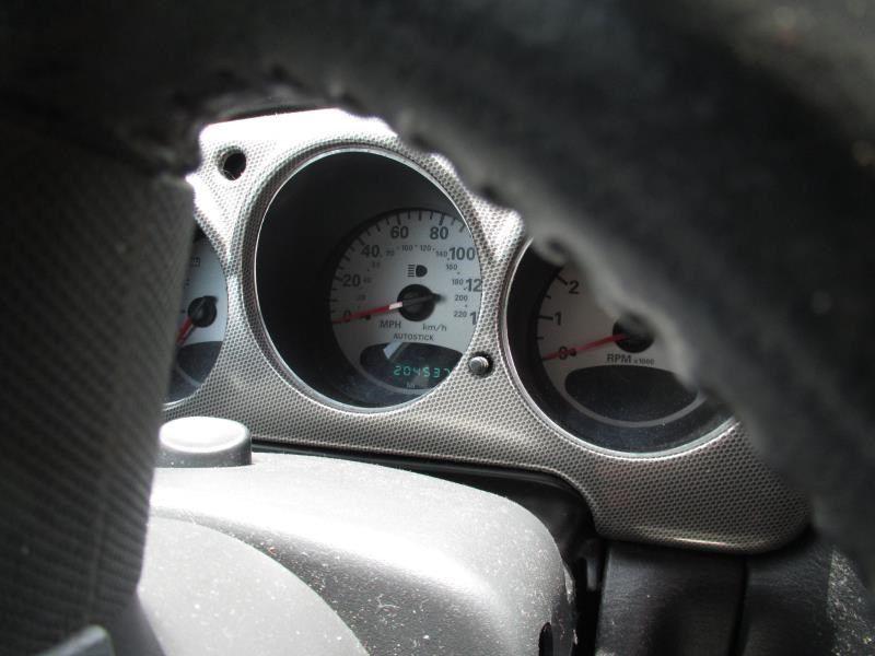 03 pt cruiser speedometer cluster mph w/turbo w/autostick 189695