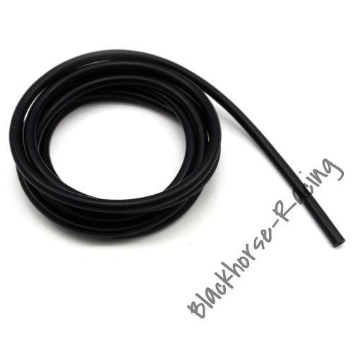10 feet id: 3/16" / (5mm) silicone vacuum hose tube high performance black