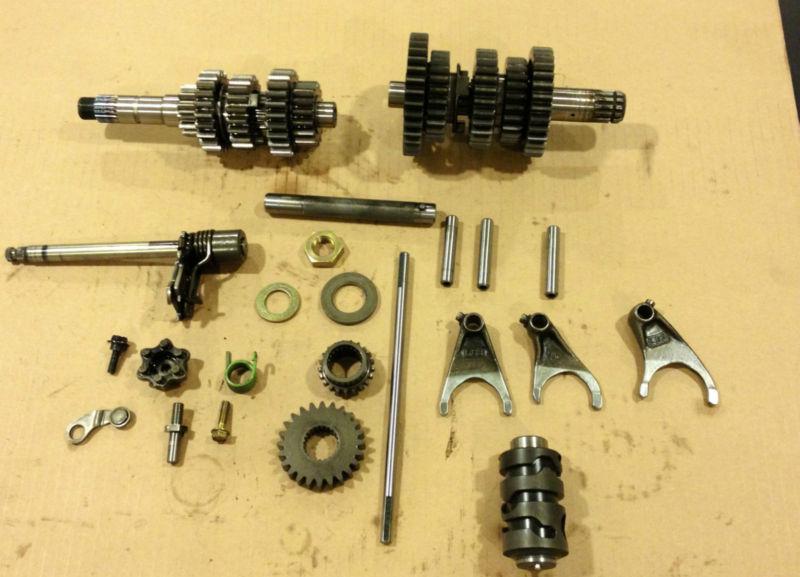 2003 polaris predator 500 complete transmission shift drum & forks