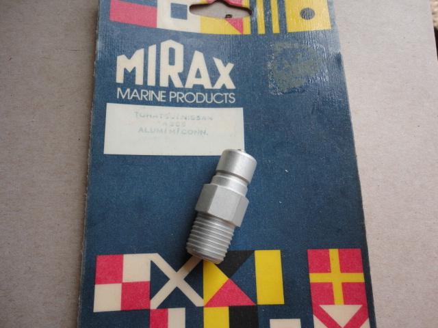 Mirax marine prod. tohatsu/nissan - alum/male/connector - a265