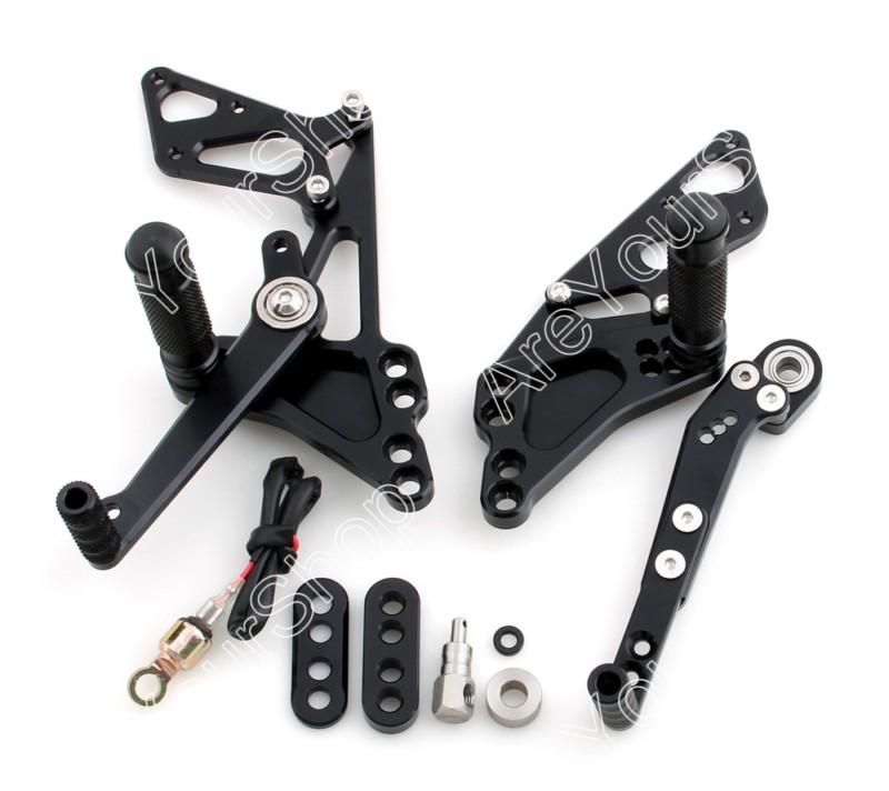 Rearset rear set suzuki gsxr1000 gsxr 1000 2009-2010 black