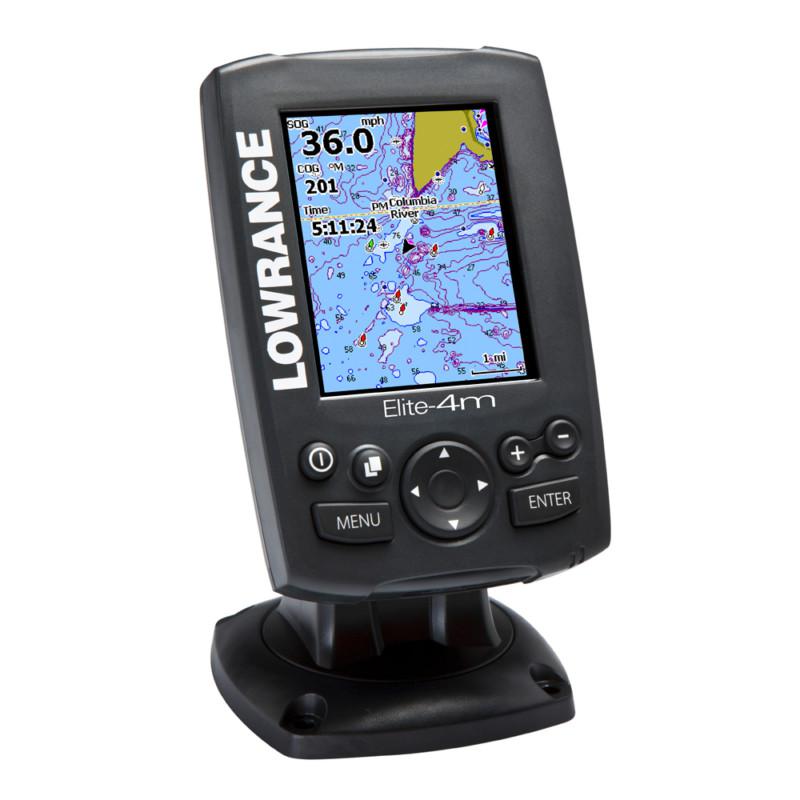 Lowrance elite-4m chartplotter gold americas 000-10489-001