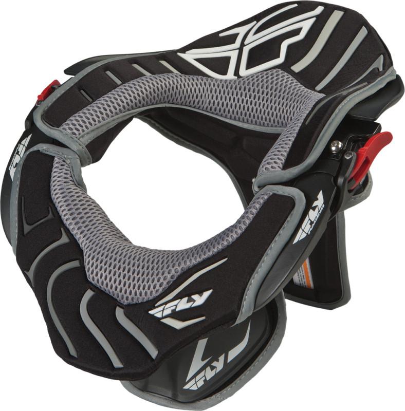 Fly racing zenith neck brace black medium - large