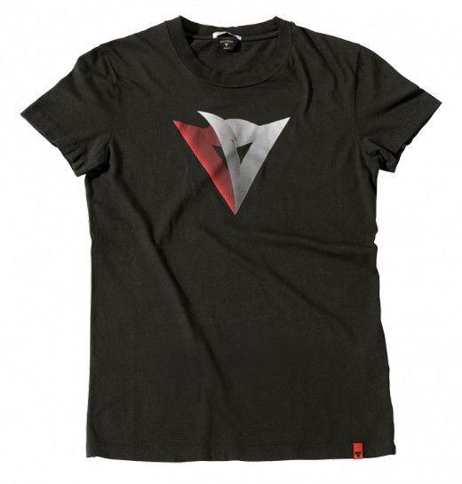 Dainese after evo lady womens t-shirt black sm