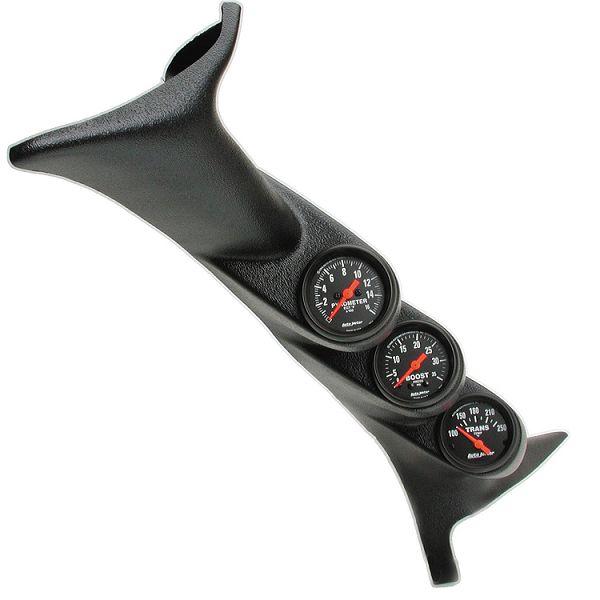 Auto meter 7072 z series triple a-pillar gauge kit for 99-07 ford super duty