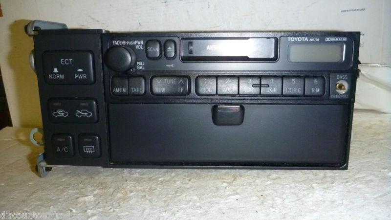 90-99 toyota 4 runner avalon camry radio cassette ad1700 86120-ac021 *