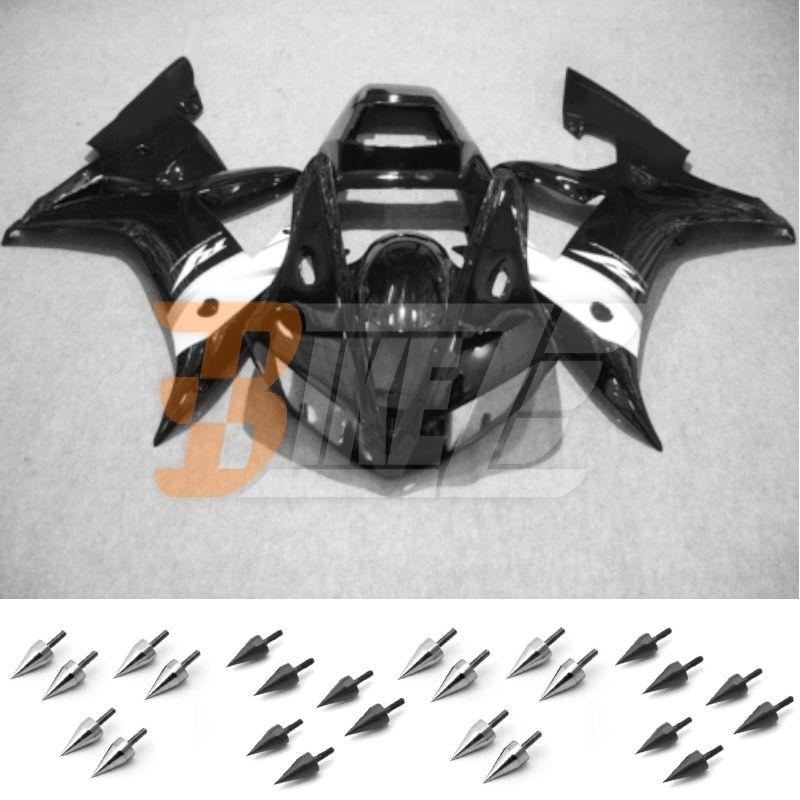 Bolt kit & injection fairing kit bodywork for yamaha yzf 1000 r1 2002 2003 ag