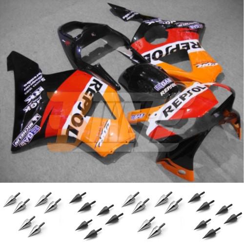 Free bolt kit! body frame fairing kit for honda cbr900rr cbr954 2002 2003 ae