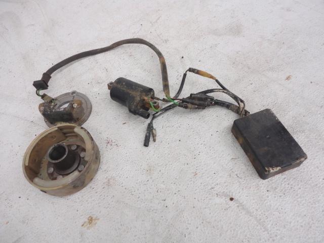 Sell 1989 Honda CR80 CR 80 electrics stator flywheel coil ecu cdi ...