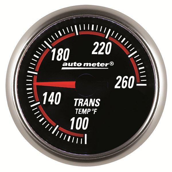 Auto meter 6457 nexus 2 1/16" electric transmission temp. gauge 100-260˚f