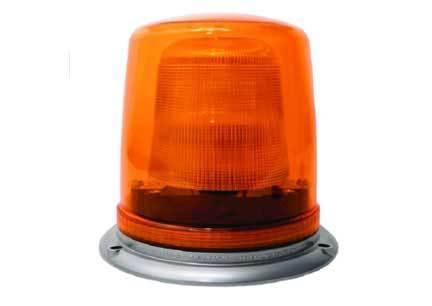 Hella klx7500f multi-voltage high intensity beacon with amber lens - fixed