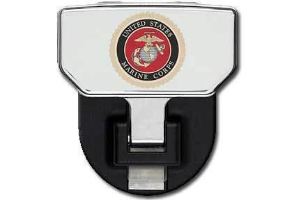 Carr universal hitch step - u.s. marines (single) 180142