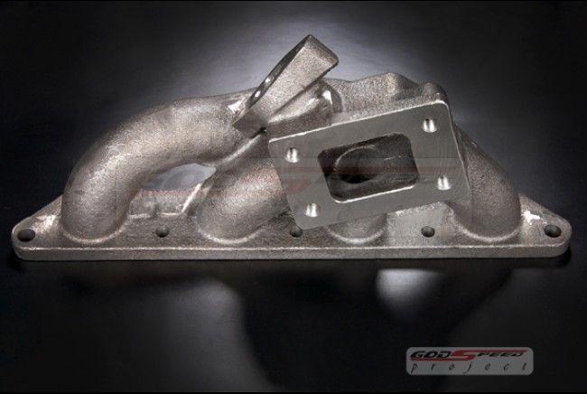 Gsp 00-05 eclipse dsm 4g64 t3 t3t4 t04e flange cast iron exhaust turbo manifold