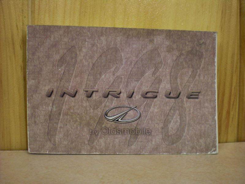 1998 oldsmobile intrigue owner's manual