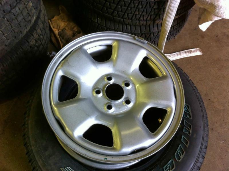 (1) subaru forester wheel spare 5 spoke 98 99 00 01 02 