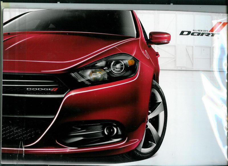 2013 dodge dart dealer sales brochure 76 pages se aero sxt rallye limited r/t !!