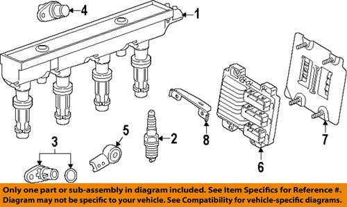 Chevrolet gm oem 55579072 ignition component-other/ignition cassette