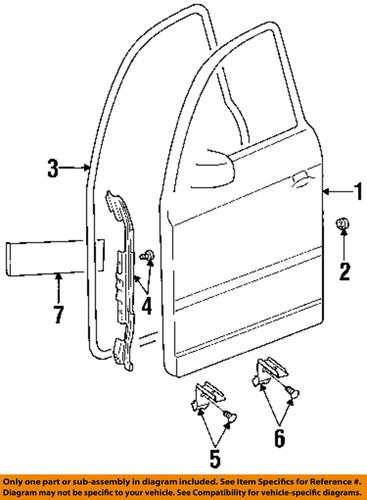 Volkswagen oem 3b0837111b41 exterior moulding clip-plug