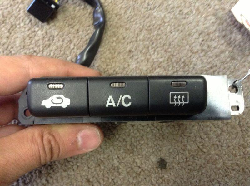 99 00 honda civic ac on rear defrost switches oem ch77