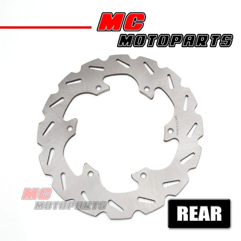 Rear solid mx brake disc rotor for suzuki drz 400 e s 00 01 02 03 04 05 06 07 08