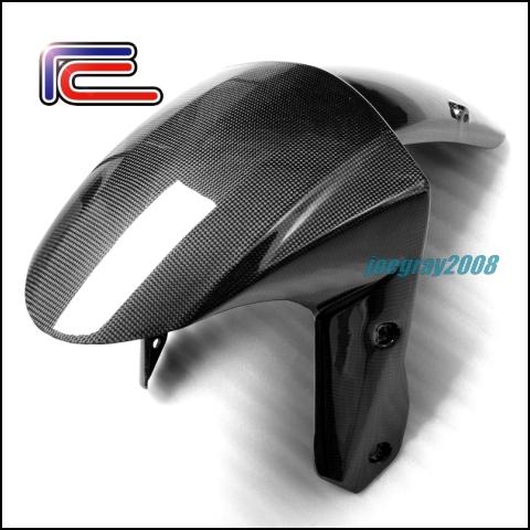 Rc carbon fiber front fender mudguard kawasaki ninja zx 10r 08 09 10