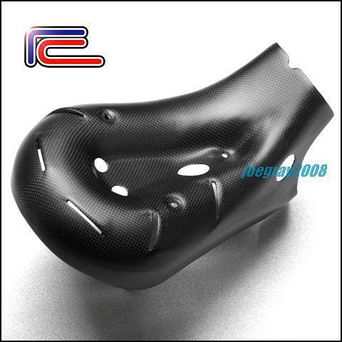 Rc matte carbon fiber exhaust cover heat shield ducati 1199 panigale s tricolore