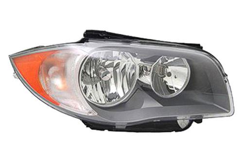 Replace bm2519118 - 08-11 bmw 1-series front rh headlight lens housing halogen