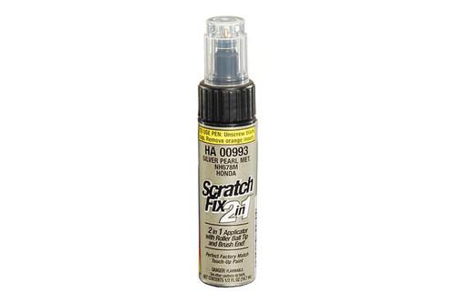 Dupli-color ha00993 - silver auto car paint base coat scratchfix 2in1 tube